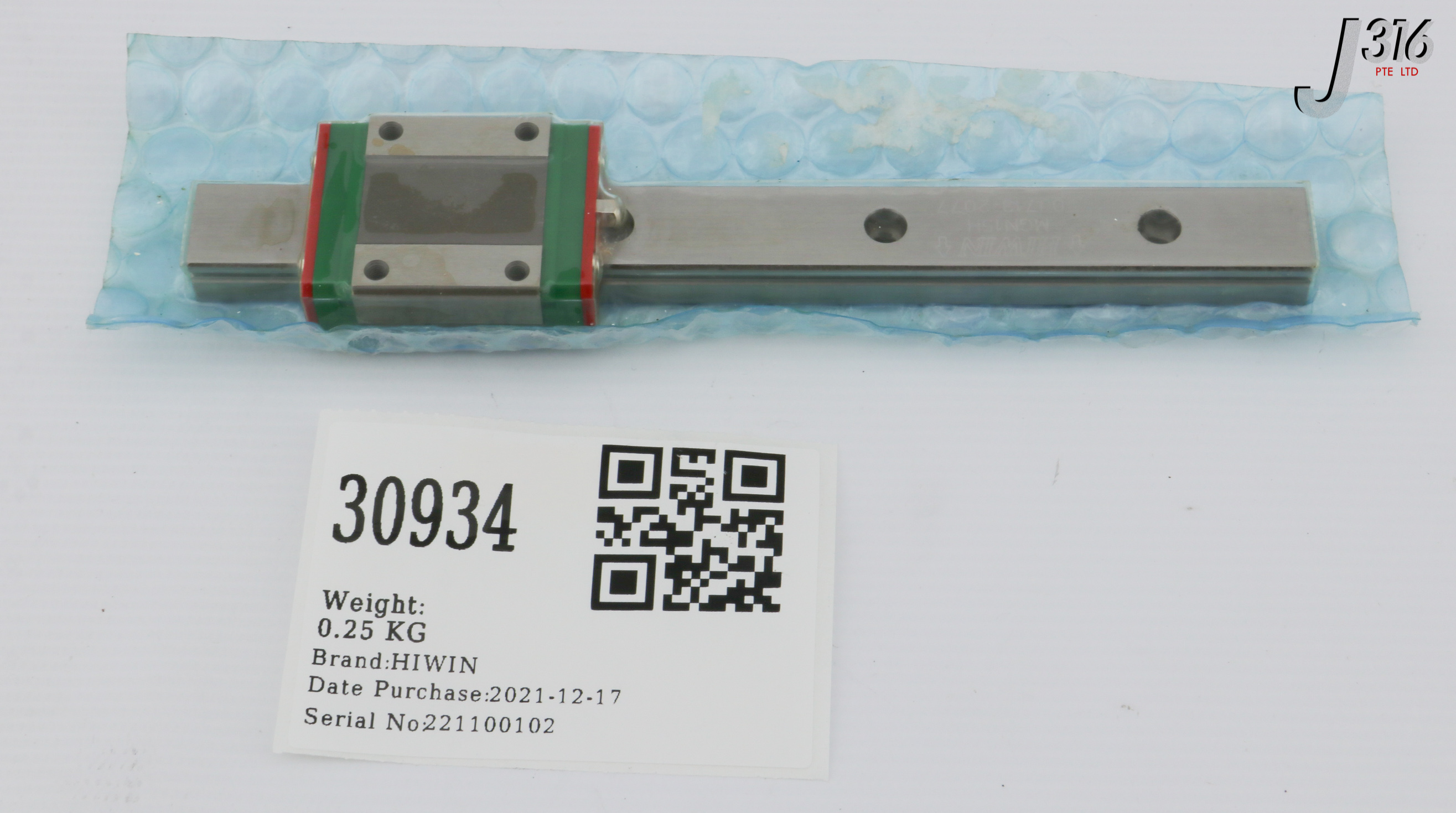 〜eacc〜 30934 HIWIN LINEAR GUIDE RAIL, 16CM RAIL (NEW) MGN15H | eBay